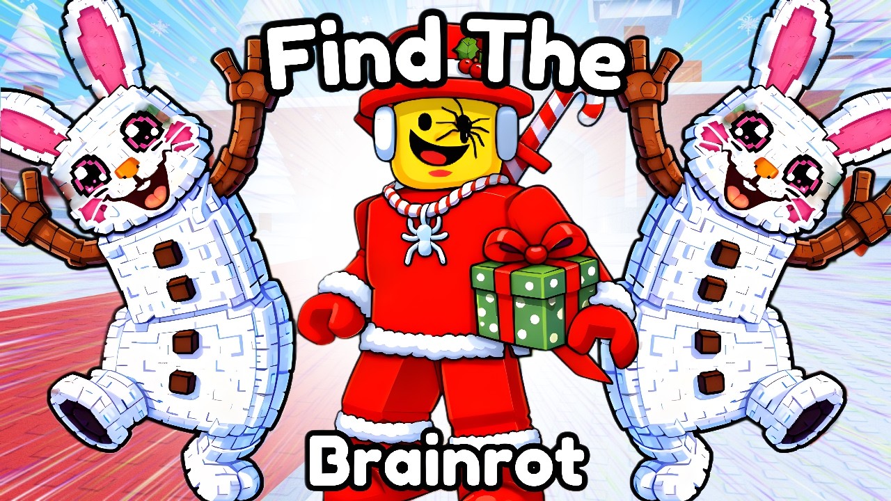 Finding EVERY NEW CHRISTMAS BRAINROT in Find The Brainrot! (Roblox)