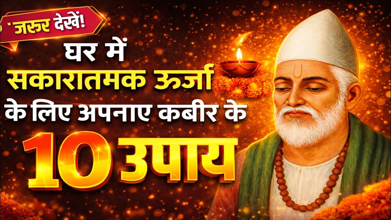 हर घर को जानना चाहिए – सकारात्मक ऊर्जा के लिए कबीर के 10 अमूल्य सूत्र!