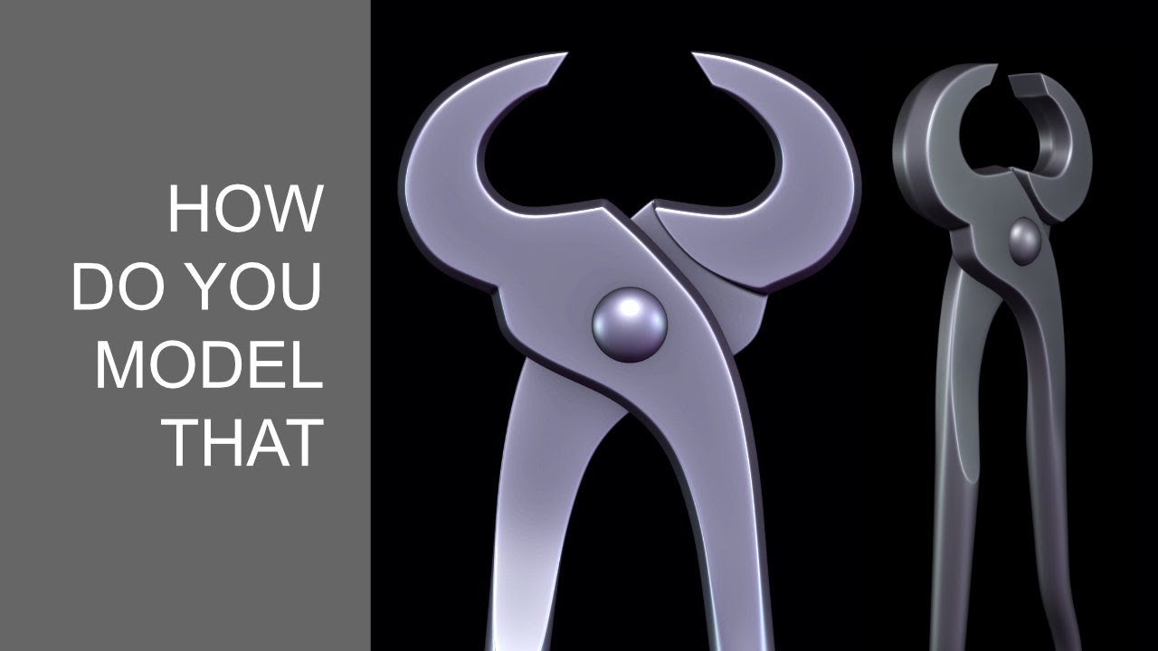 How do you model that? Wrench - Blender Secrets