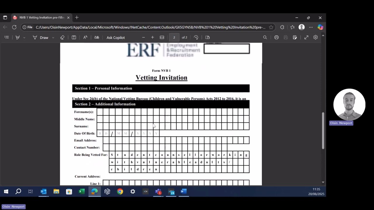 PCI College - Garda Vetting Tutorial