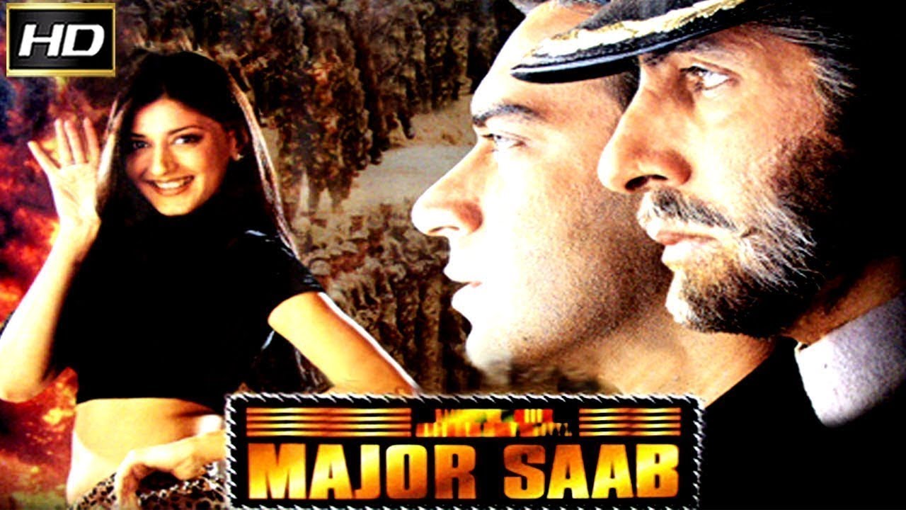 Major Saab मेजर साब Full HD Movie In Hindi 1998 Staring Amitabh Bachchan, Ajay Devgn, Sonali