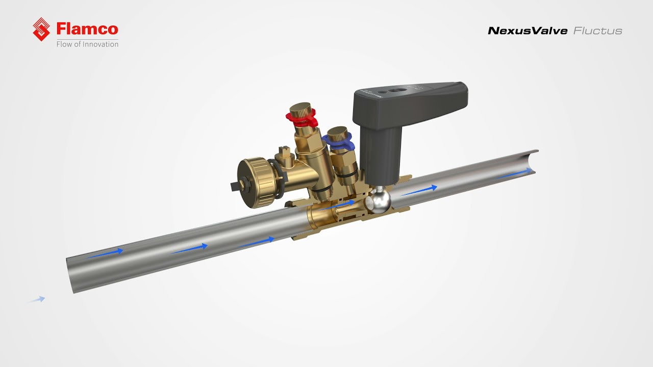 NexusValve Fluctus. Ручной балансировочный клапан