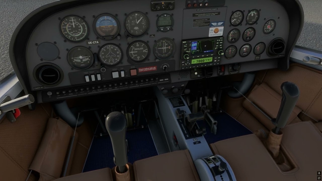 6 DA20 engine run up #pilottraining #pilot #msfs2020 #diamondaircraft