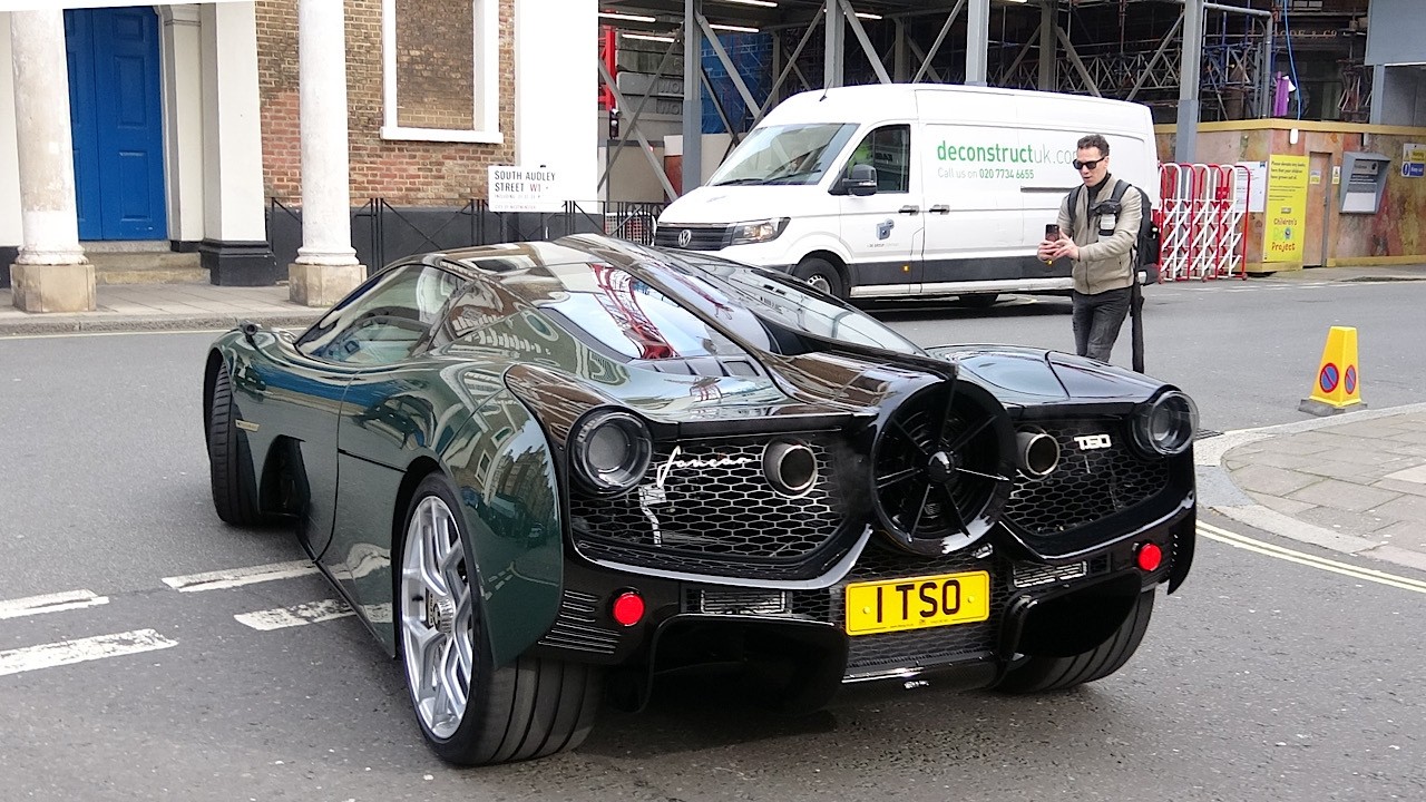 Supercars in London March 2026