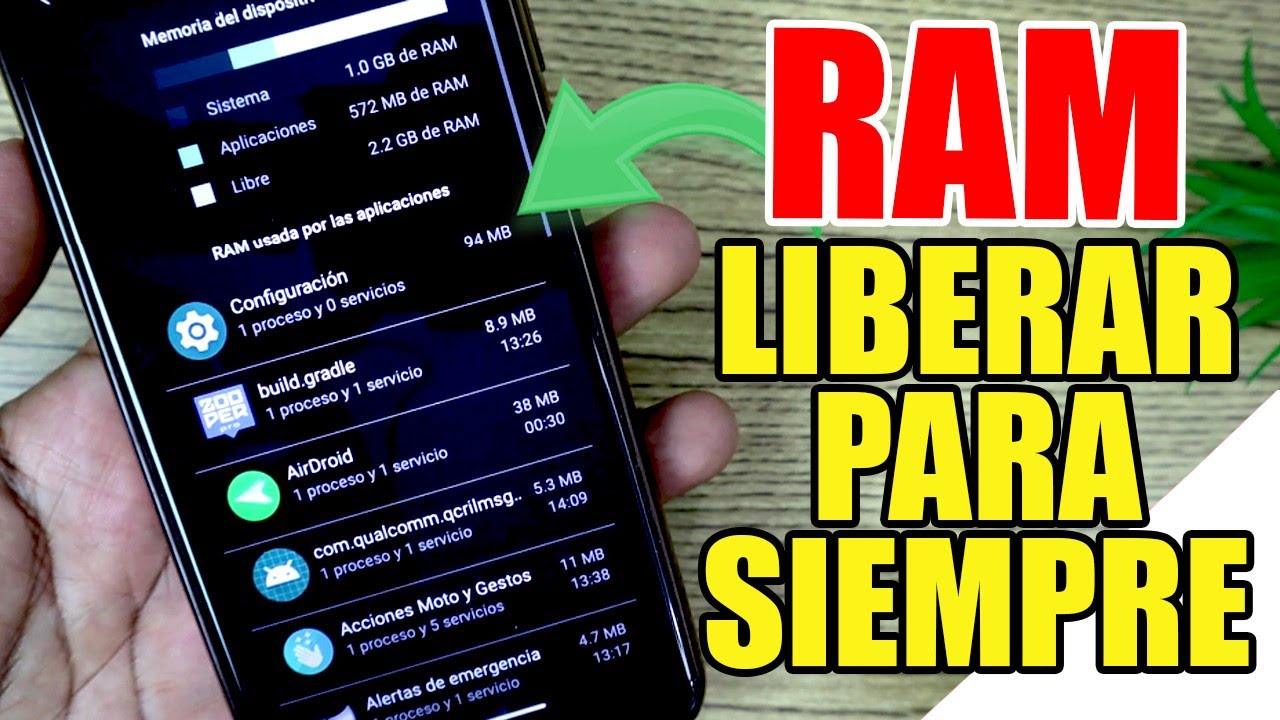 Liberar MEMORIA RAM para Siempre en Teléfonos de Gama Media | Como Acelerar y Optimizar Android 2022