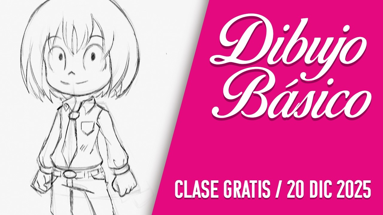 Dibujar personajes fáciles con figuras geométricas (clase completa 1 hora) día 3