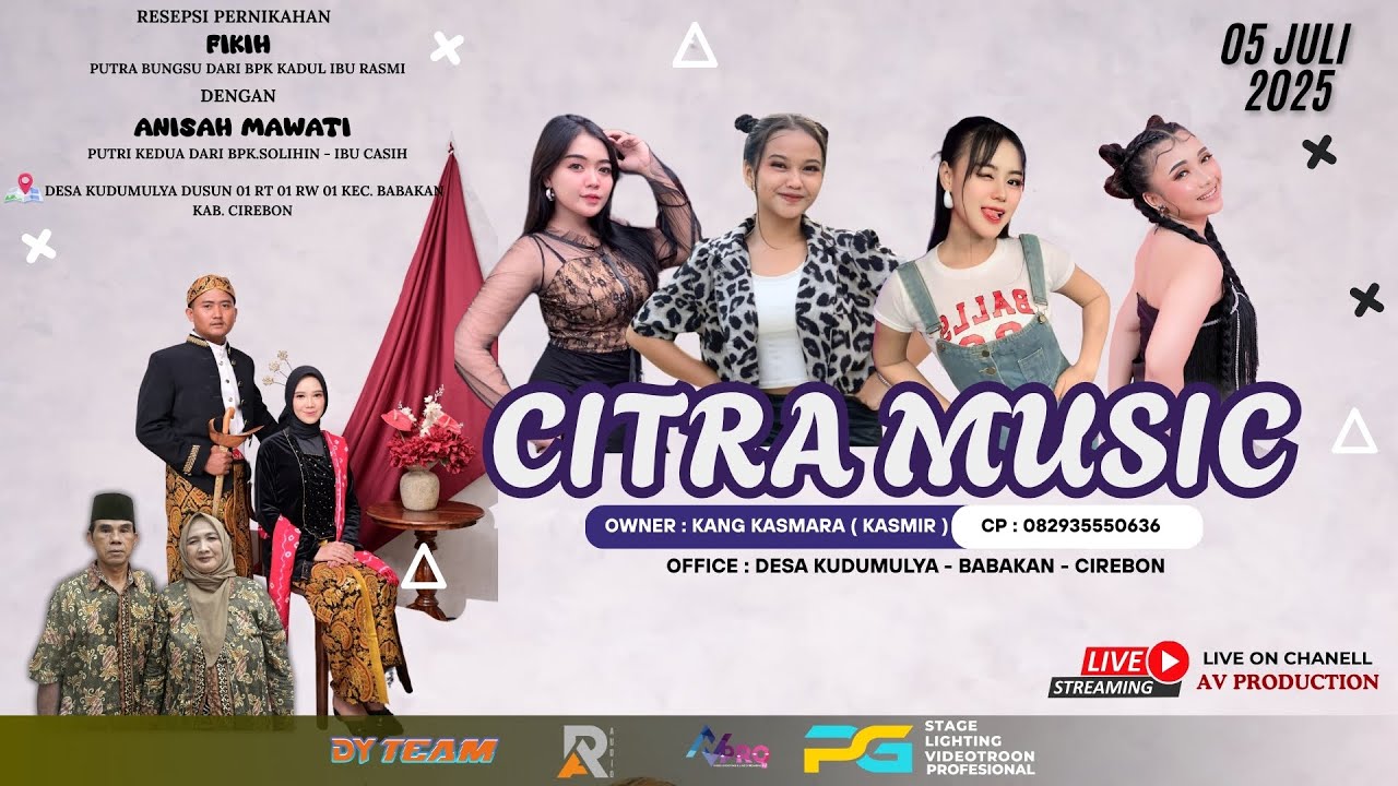 LIVE NEW CITRA MUSIC ENTERTAINMENT   || DS.KUDUMULYA KEC.BABAKAN KAB.CIREBON || 5 JULI 2025