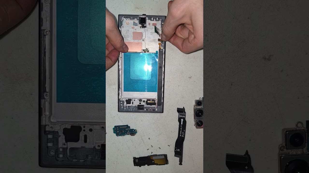 Samsung S24 ultra, cambio de pantalla 