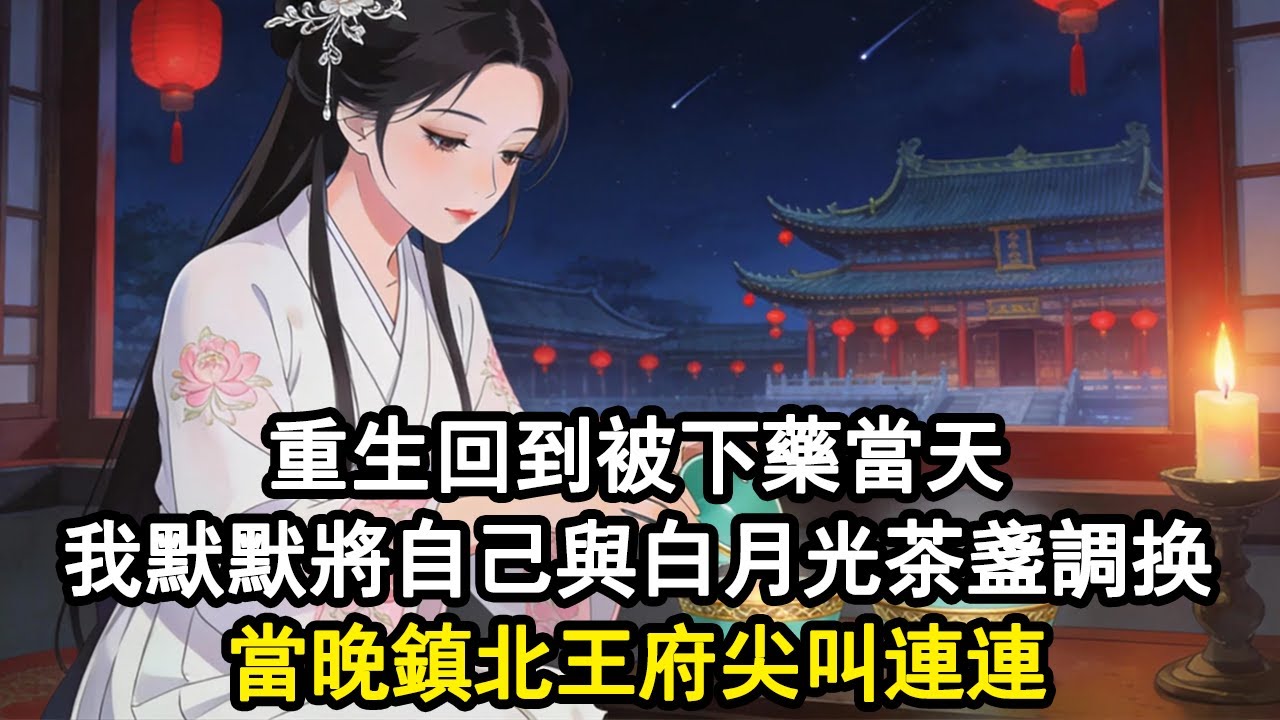 【古言故事】重生回到被下藥當天，我默默將自己與白月光茶盞調換，當晚鎮北王府尖叫連連#小說 #重生 #古言