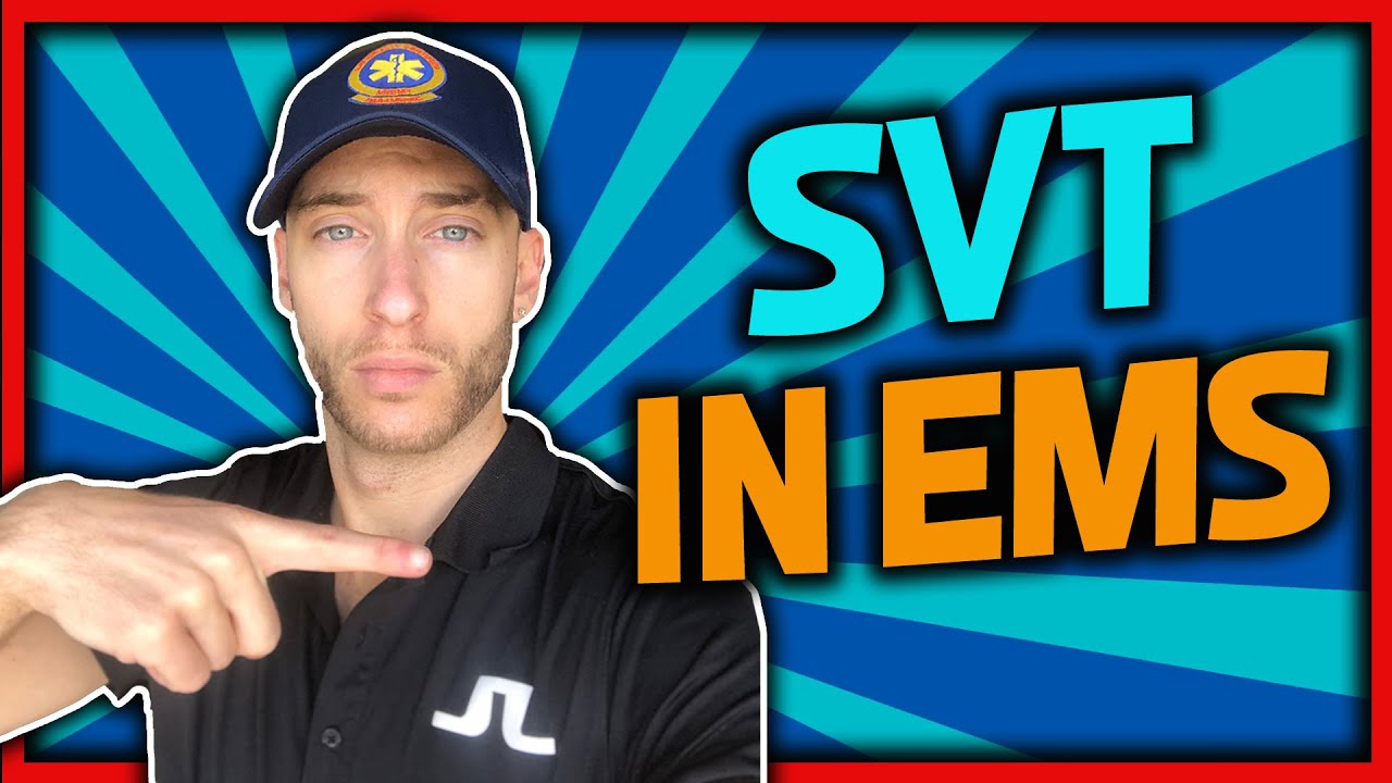 Paramedic School: SVT for ACLS & EMS Students (SIMPLE METHOD FOR SVT)