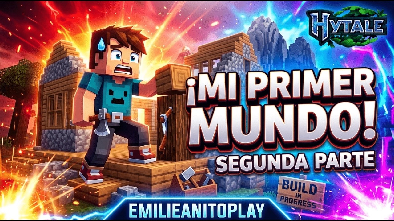 🔥 MI MUNDO EN HYTALE 2 | EXPLORANDO Y SOBREVIVIENDO 🌎⚔️ 2da PARTE