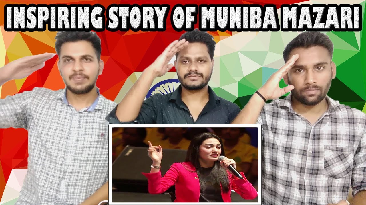 Indian Reaction On Pakistani Brave Girl Muniba Mazari | Inspiring Life Story- Motivational Video
