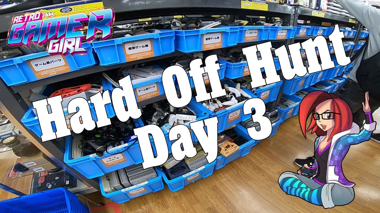 Hard Off Video Game Hunting Day 3 Tokyo, Japan VLOG | Retro Gamer Girl