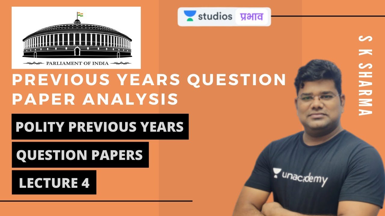 L4: Polity Previous Years Question Paper | Previous Years Question Paper Analysis | UPSC CSE - Hindi