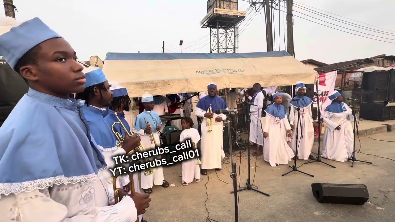 OPENING HYMN @OAP 2026 DAY 1🎺🎺🔥 #viral  #cherubim  #trending #esocs #fypシ #trumpet 