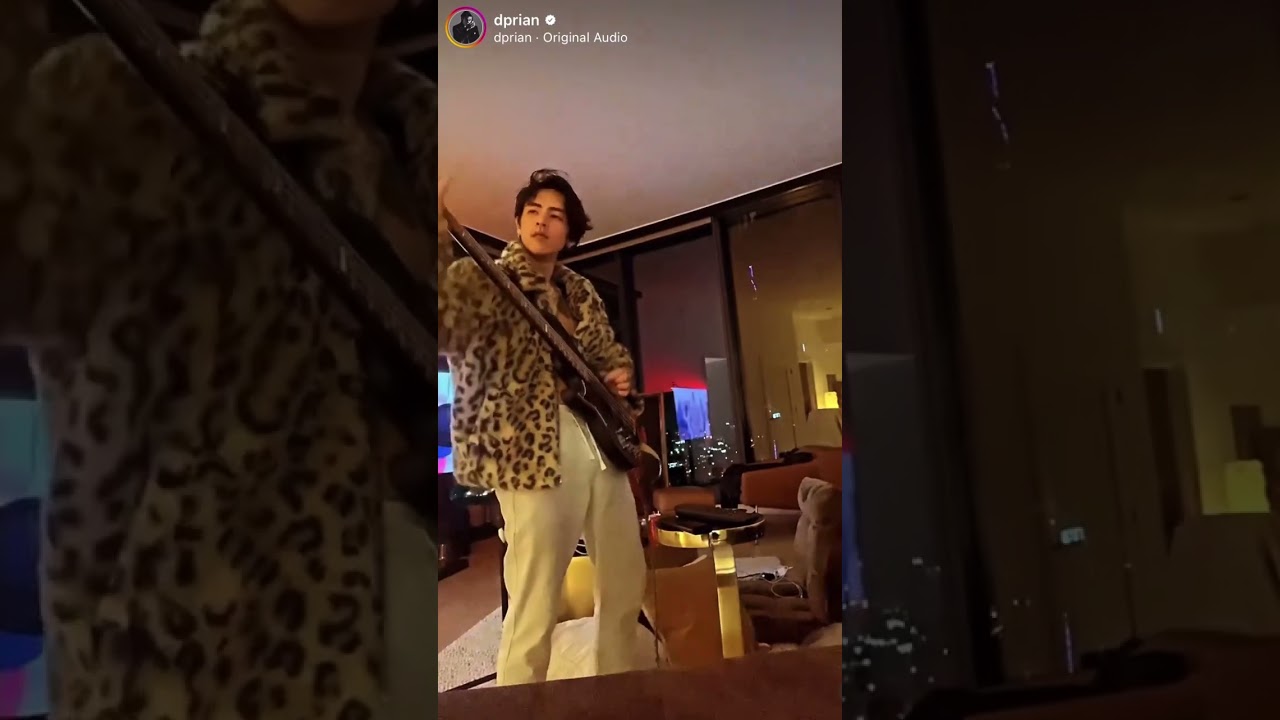 Christian Yu after a glass of wine at 4am 🍷 #dprian #dpr #korean