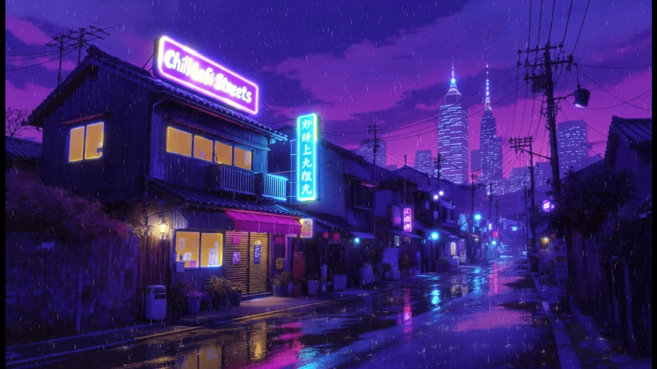 Night Lofi Music | Relaxing Beats for Quiet Streets | Chill Lofi Streets