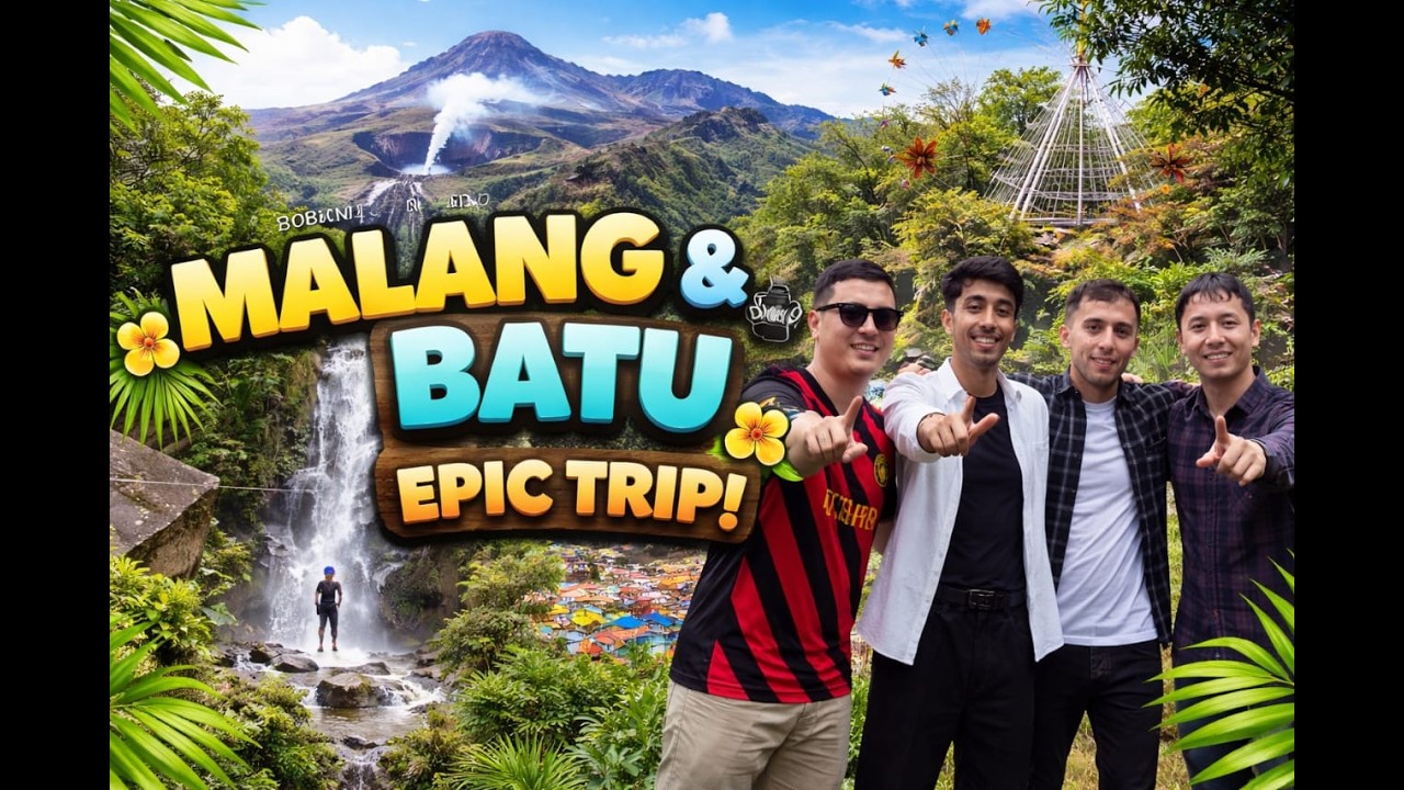 Top Places to Visit in Malang Batu Indonesia l Travel Vlogl بهترین جاهای دیدنی ملنگ و باتو اندونزیا