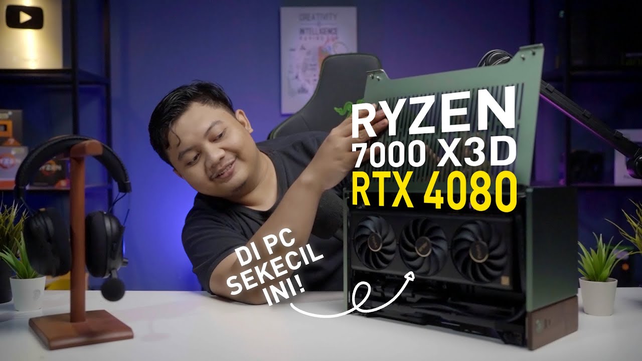 Rakit PC Mini ITX Pake RTX 4080! PANAS Gak Ya?!