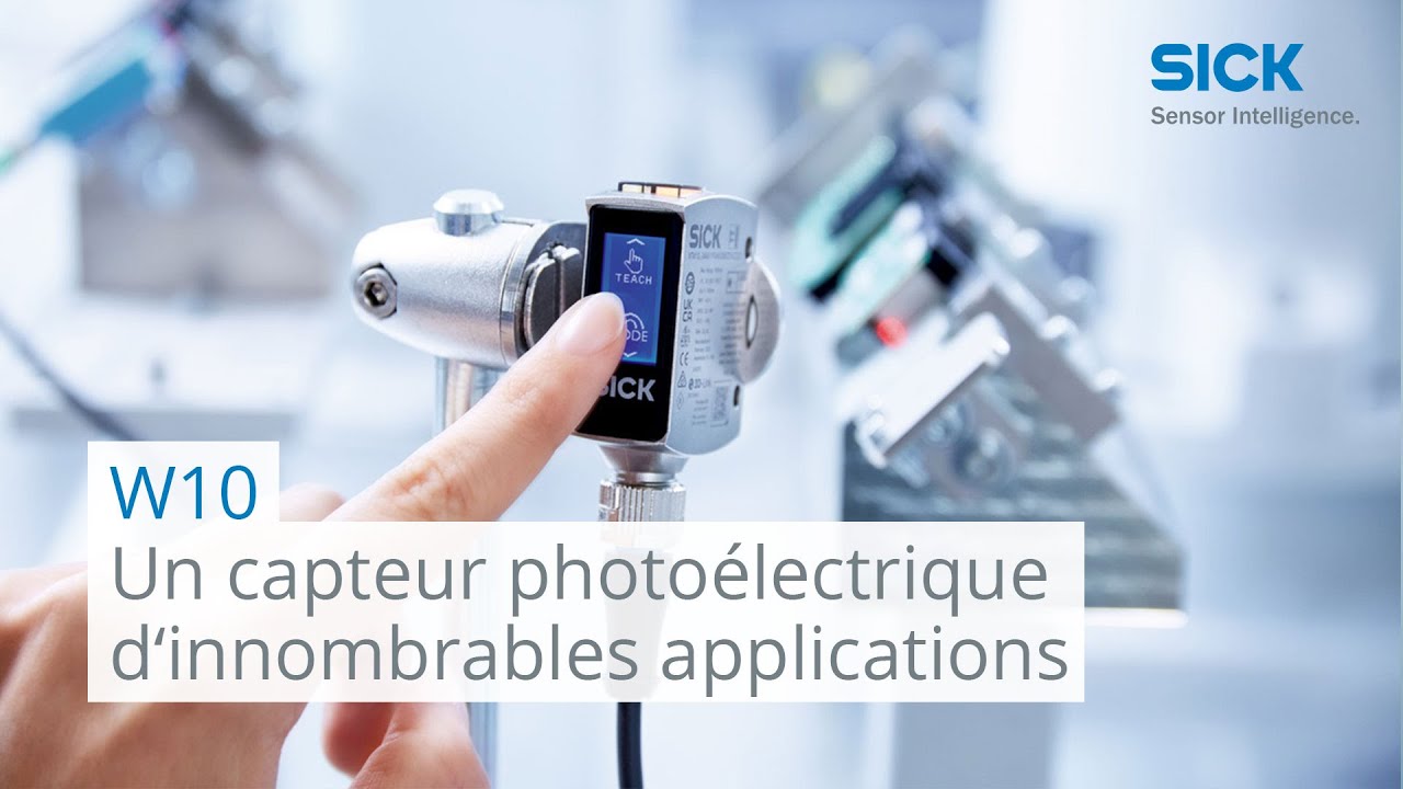 W10 : Un seul capteur photoélectrique, d'innombrables applications de détection d'objets