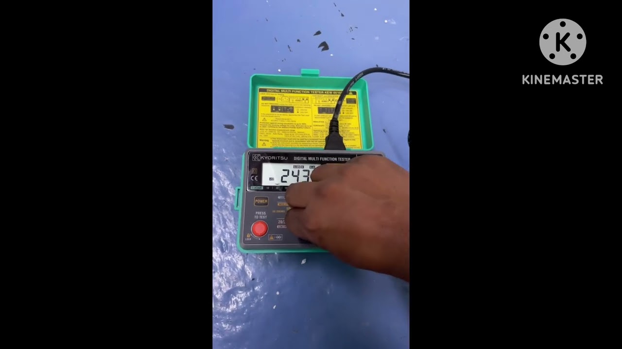 Kyoritsu kew 6010B RCD, RCCB, test bangla video # RCCB, RCD