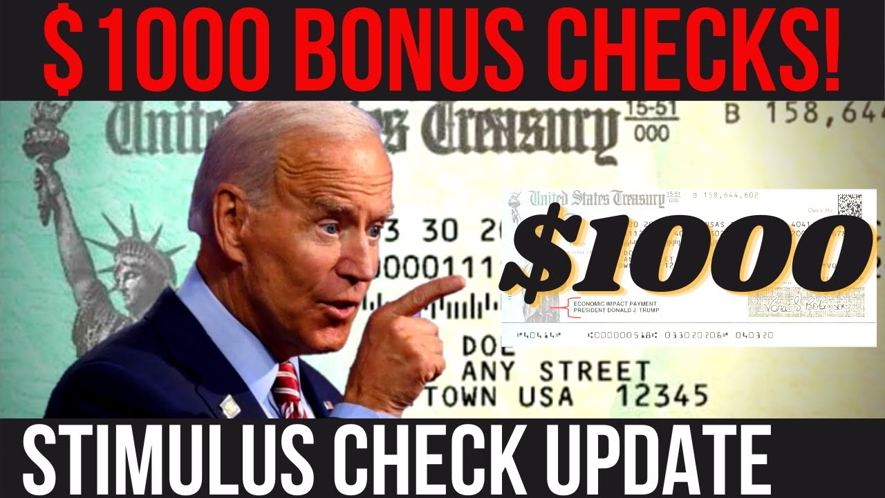 $1000 Bonus Checks! 4th Stimulus Check +$50k Student Loan Forgiveness + 100% Free College