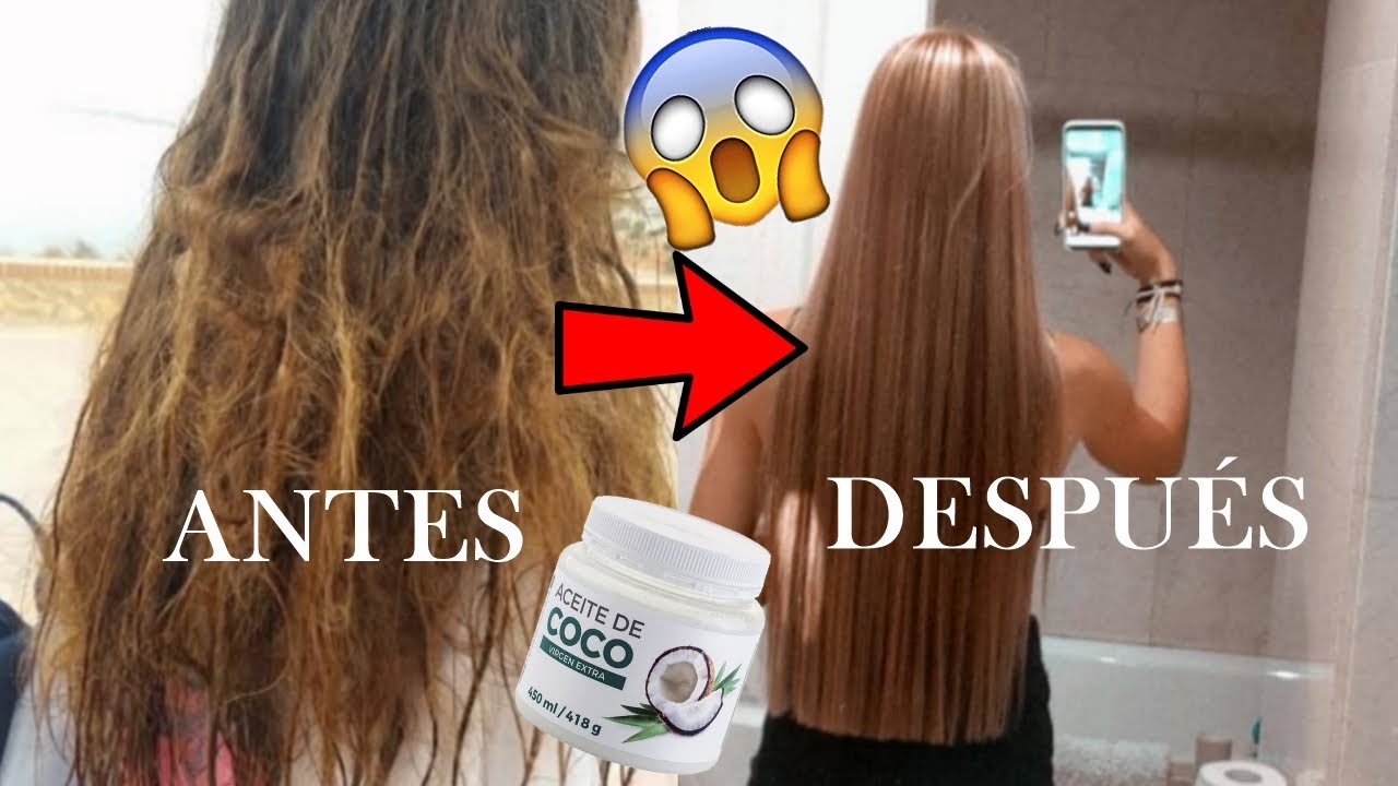 Cómo hidratar el pelo con ACEITE DE COCO DE MERCADONA