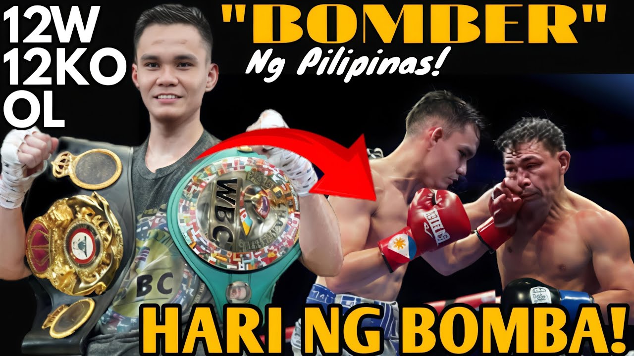12W 12KO NA HARI NG BOMBA BAGONG CHAMPION SA MINIMUM WEIGHT.