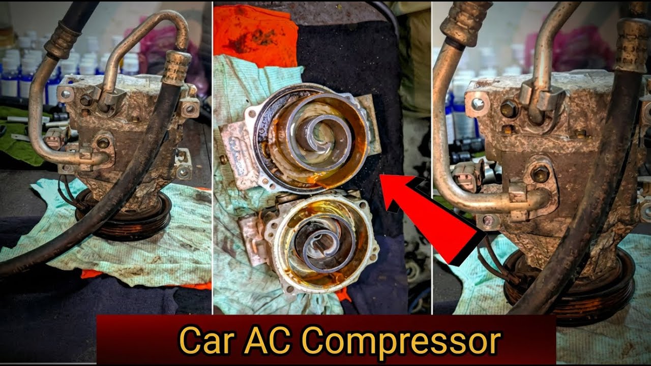 How To Repair Car AC Compressor | Toyota Corolla XLi 2001–2008 | AC Not Cooling Fix | DIY Compressor