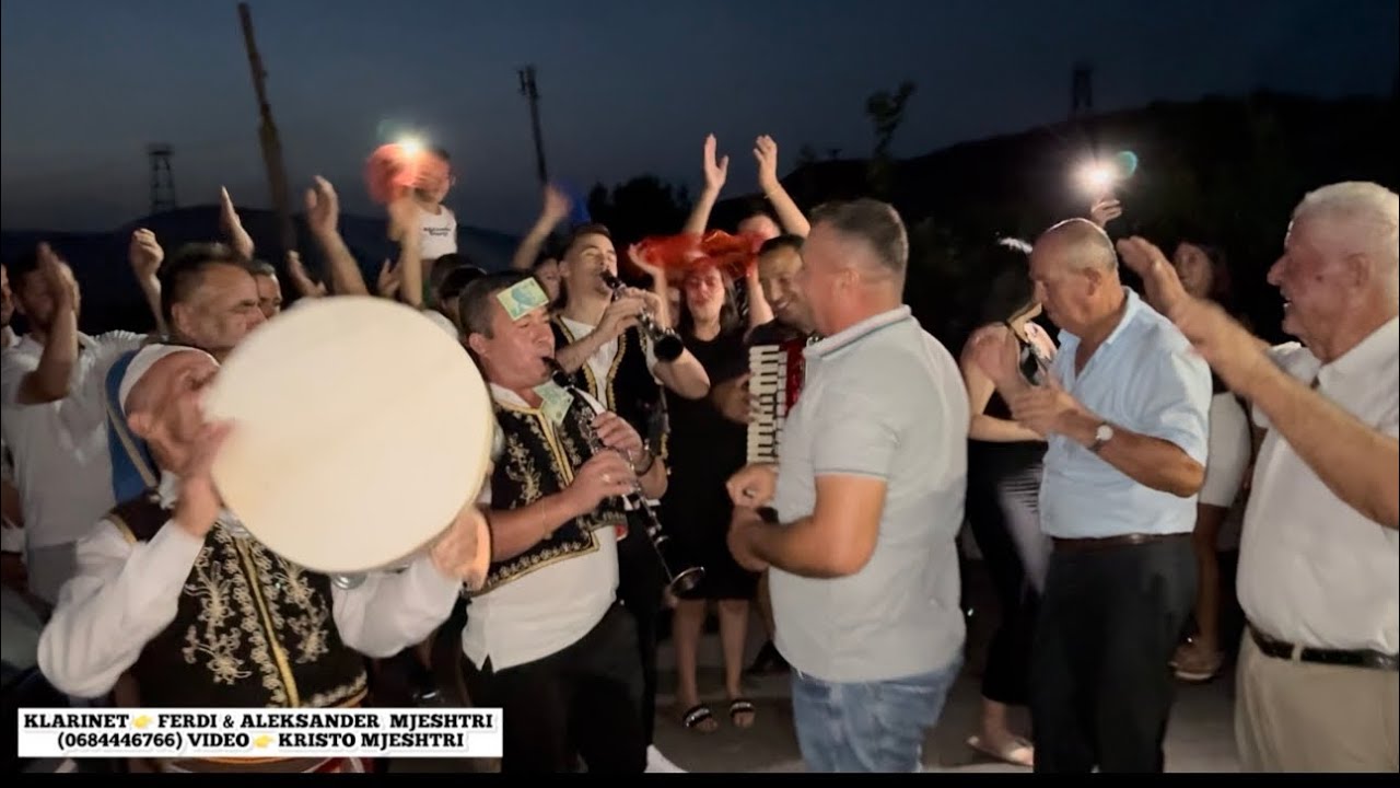 TRADITA SHQIPTARE DAJA CON ORKESTREN TEK DHENDRI 🔥KLARINET FERDI & ALEKSANDER MJESHTRI (4K)