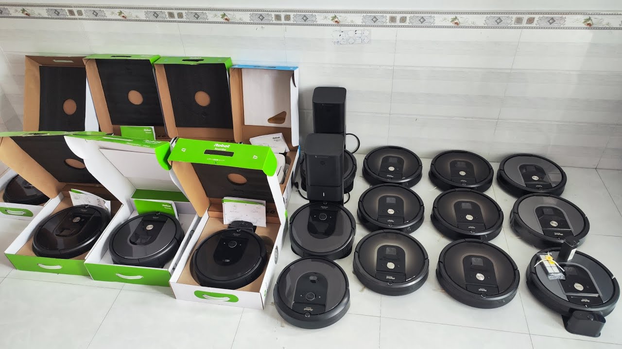 VIDEO VỀ CÁC DÒNG ROBOT HÚT BỤI IROBOT 960,980,I7, I7 PLUS TỪ NHẬT MỚI VỀ. MỜI CẢ NHÀ CÙNG XEM!!!