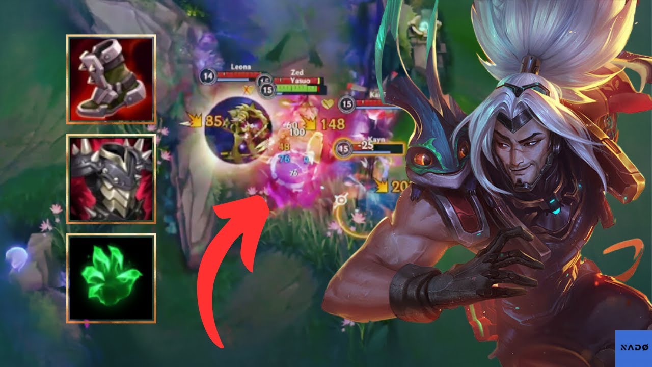Tank Build turns Yasuo into an unkillable Demon - Wild Rift