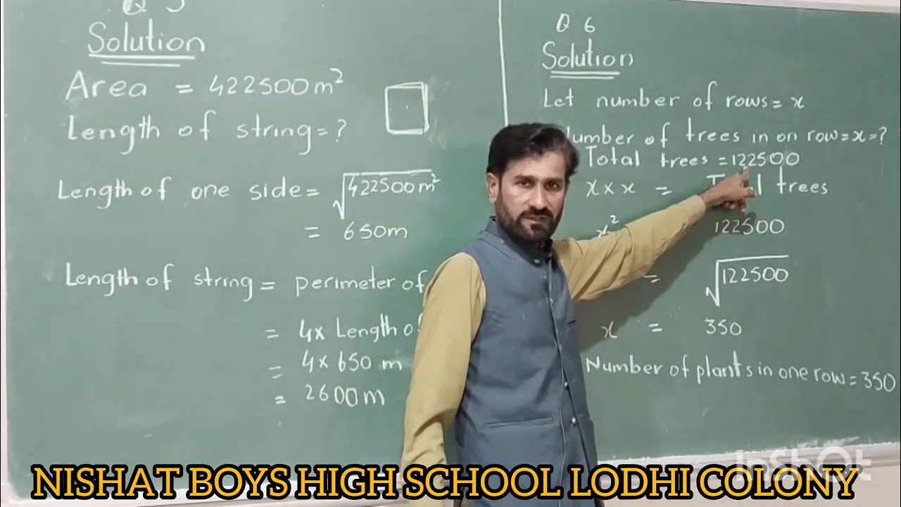 MATHS 8TH CLASS REVISION