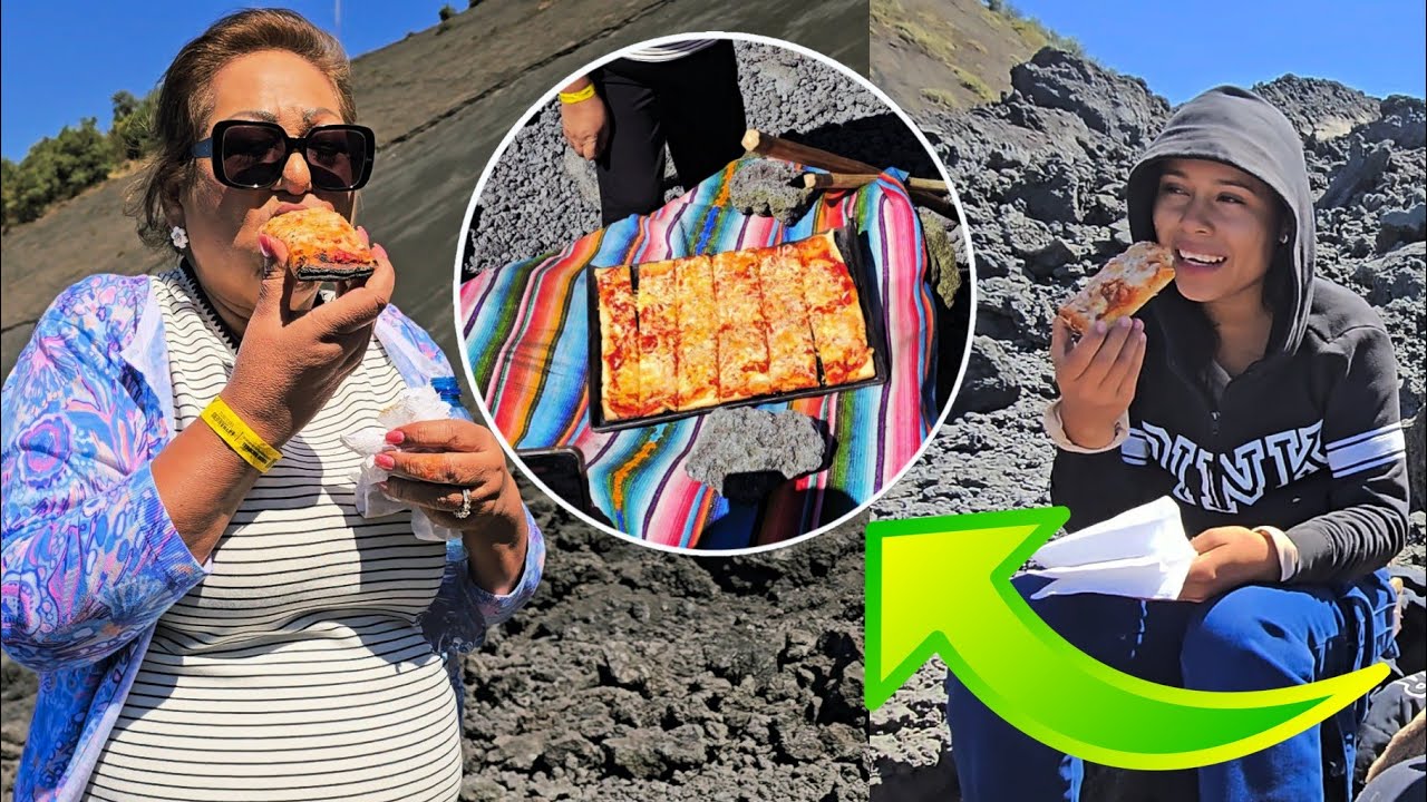Marivel La Mexicana Probando Pizza Volcanica 🌋