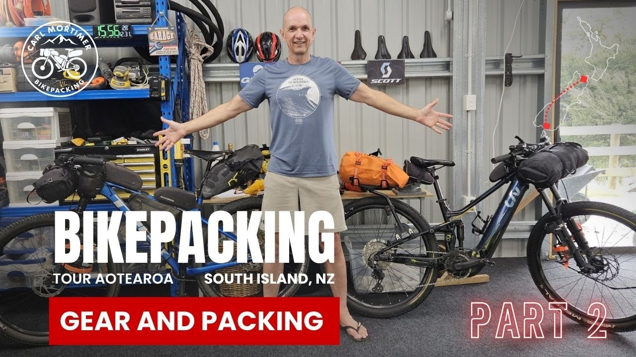 Bikepacking Tour Aotearoa - Gear and Packing - South Island