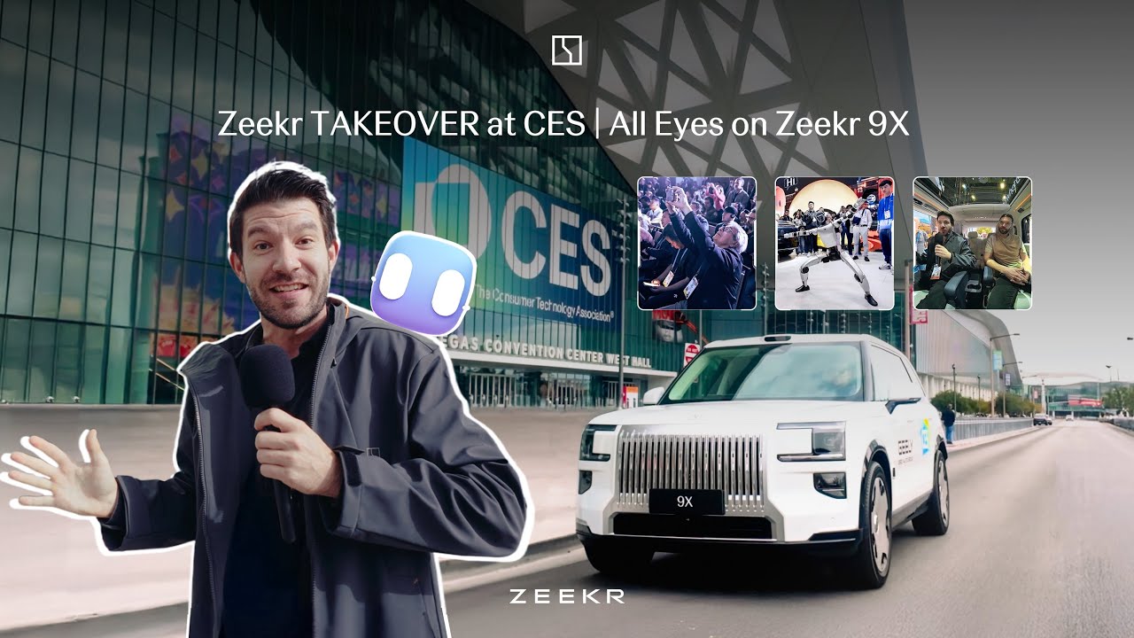 Inside Zeekr at CES 2026 | 9X, AI Breakthroughs, and Designer Exclusives