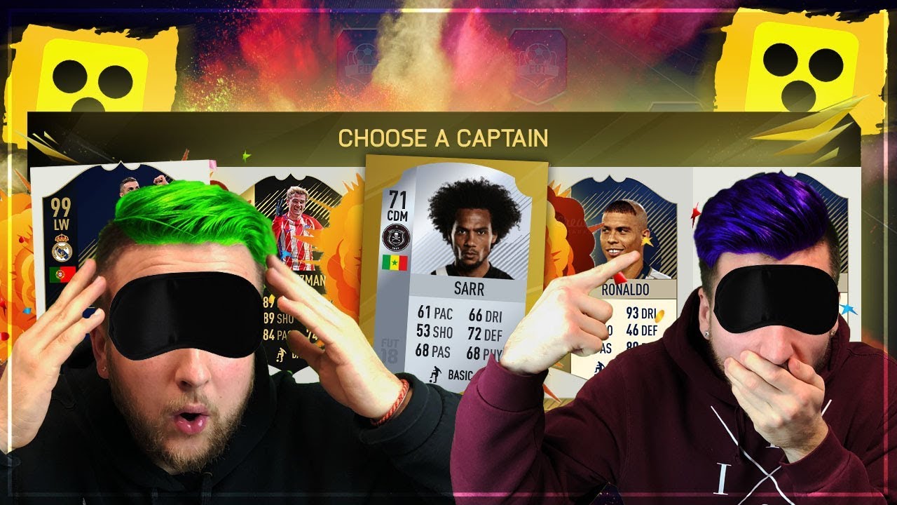 FIFA 18: HAARE FÄRBEN BLIND DRAFT BATTLE mit BOXAUTOMAT 😂🥊