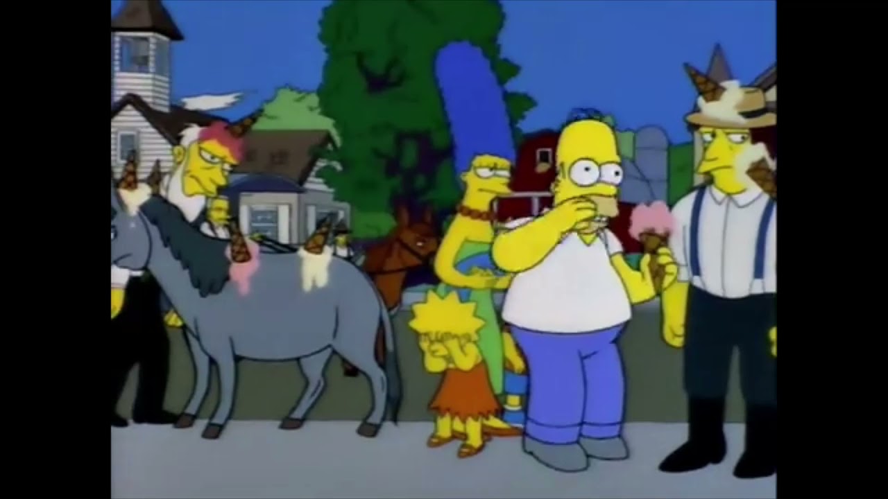 The Simpsons - Trip to the Amish Country/Sandy Beach