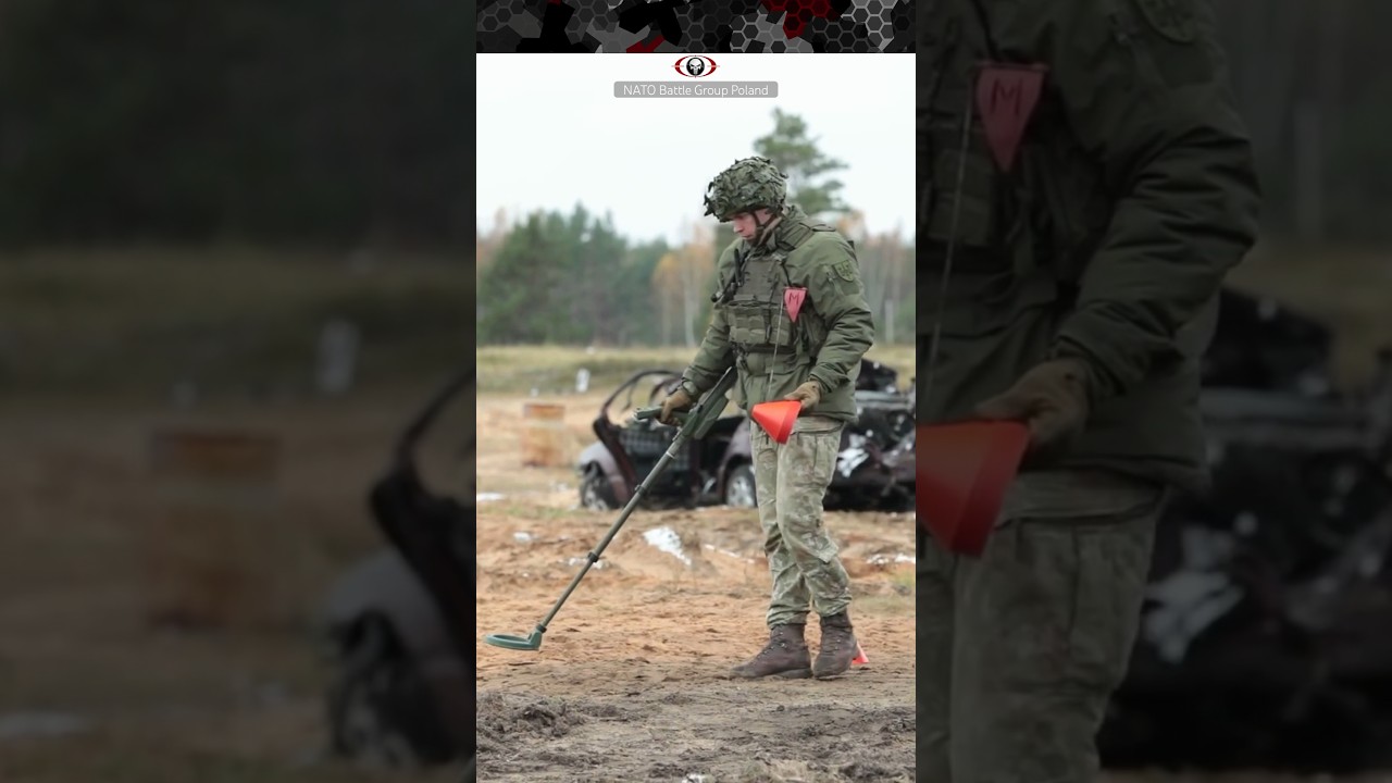 Process of Sweeping for Mines and Removing Them