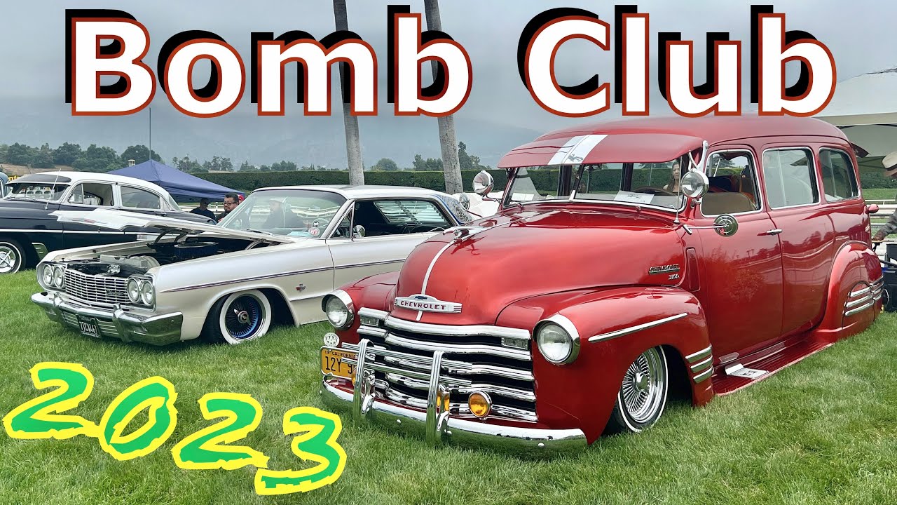 Bomb Club Lowrider Car Show 2023 At Santa Anita Park