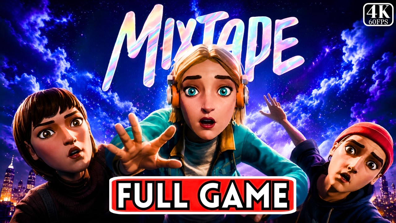 MIXTAPE Gameplay Walkthrough FULL GAME {4K 60FPS PC} | No Commentary
