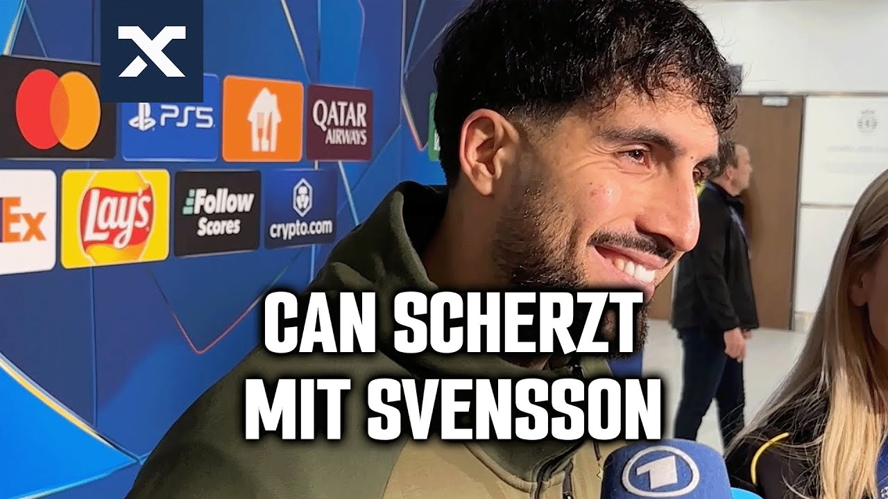 Can drückt Debütant Svensson einen Spruch 😂 und bekommt Sonderlob von Kovac | Borussia Dortmund