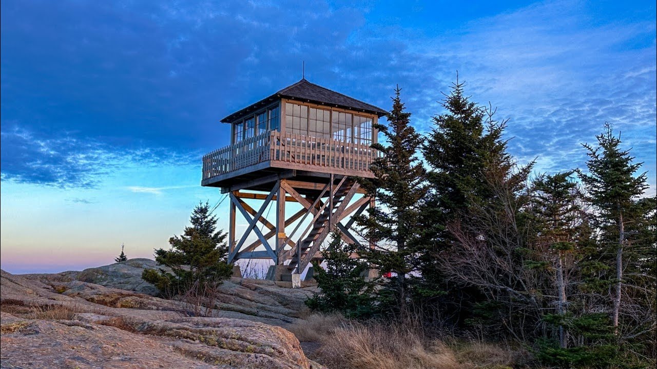 Sleeping in a Fire Tower: Mount Kearsarge North