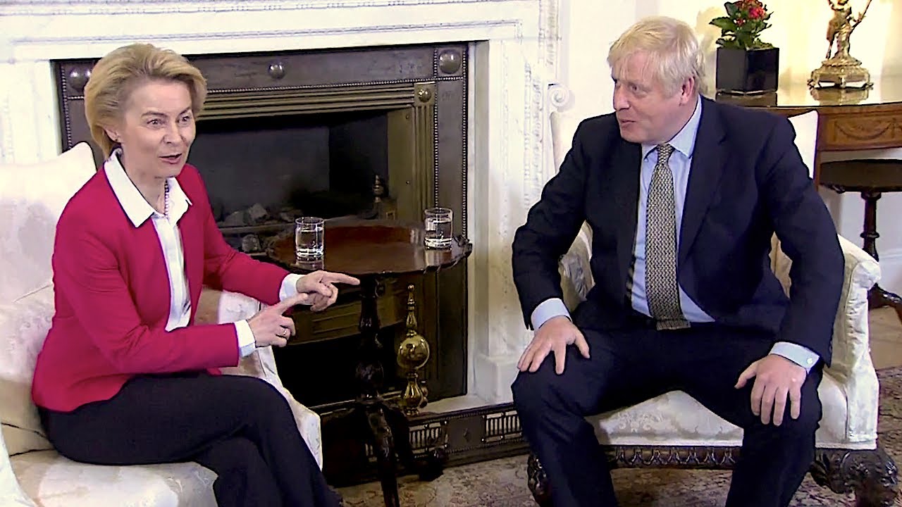 08.01.2020 - Treffen Ursula von der Leyen & Boris Johnson - Brexit / EU-UK