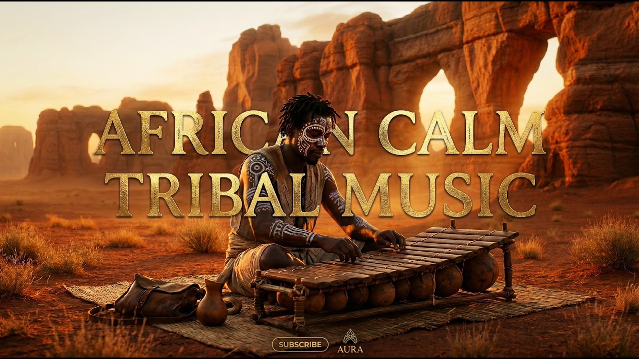 Savannah trip Calm tribal ambient Balafon & Kora Storytelling Soundscape meditation relax music