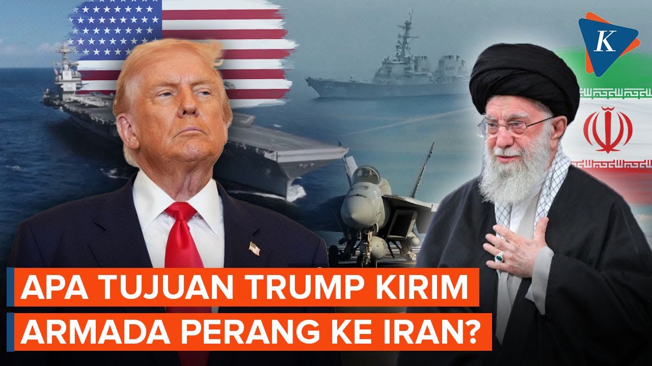 Armada Militer DIkerahkan Merapat ke Iran, Apa Maunya Trump?