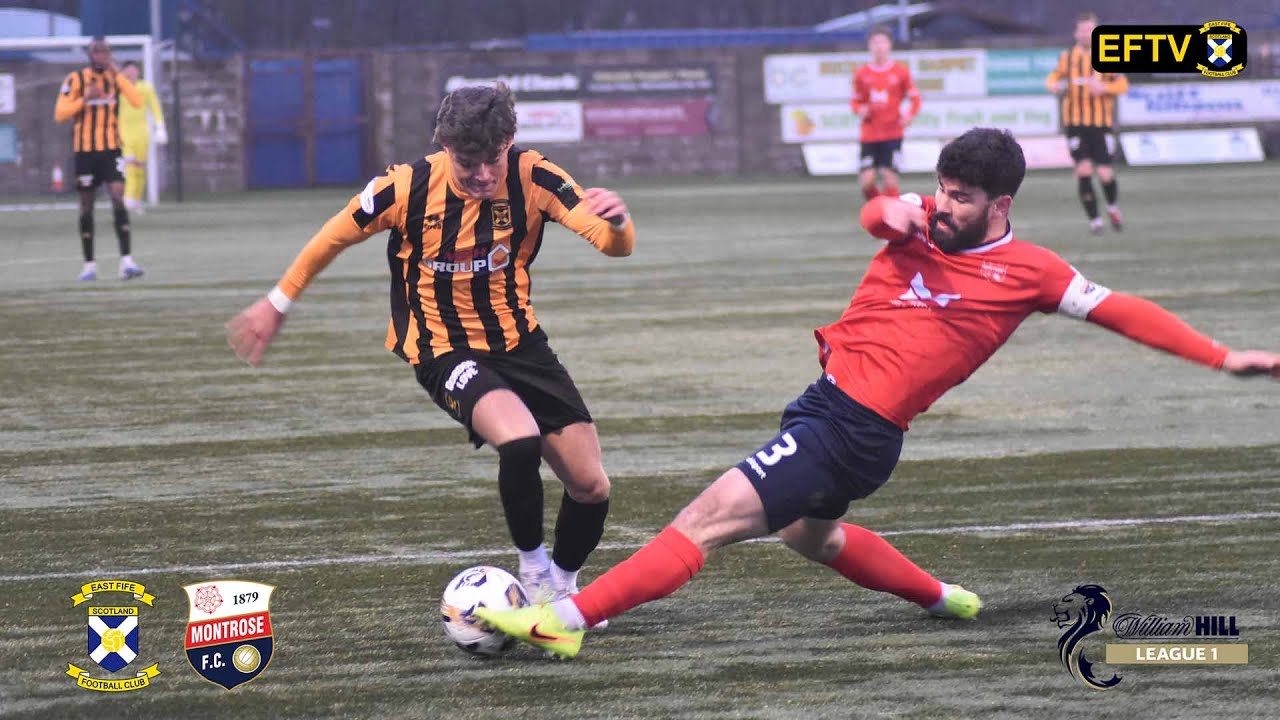 HIGHLIGHTS | East Fife 2-3 Montrose