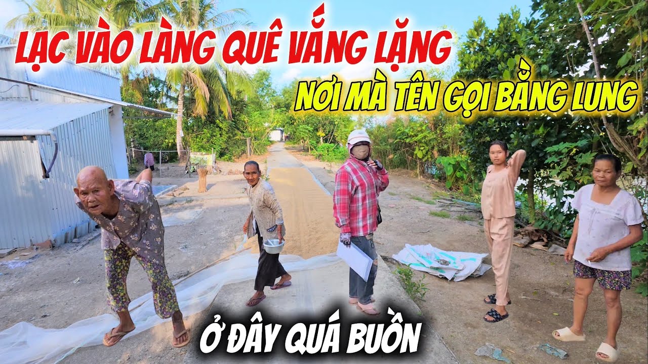 Xóm Làng Quê Ở Sâu Trong Cánh Đồng Lúa Chính, Nơi KHỈ HO CÒ GÁY Ở Đây Người Ta Gọi Là Lung Lớn,