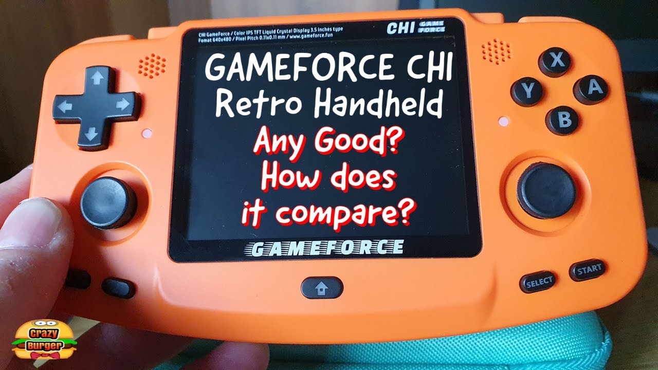 Gameforce CHI Retro Handheld! Is it any good? How does it compare to other Retro Handhelds?