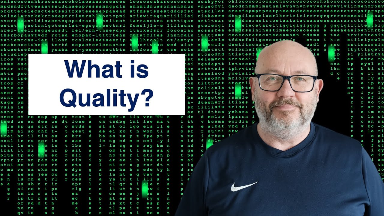 What is Quality?